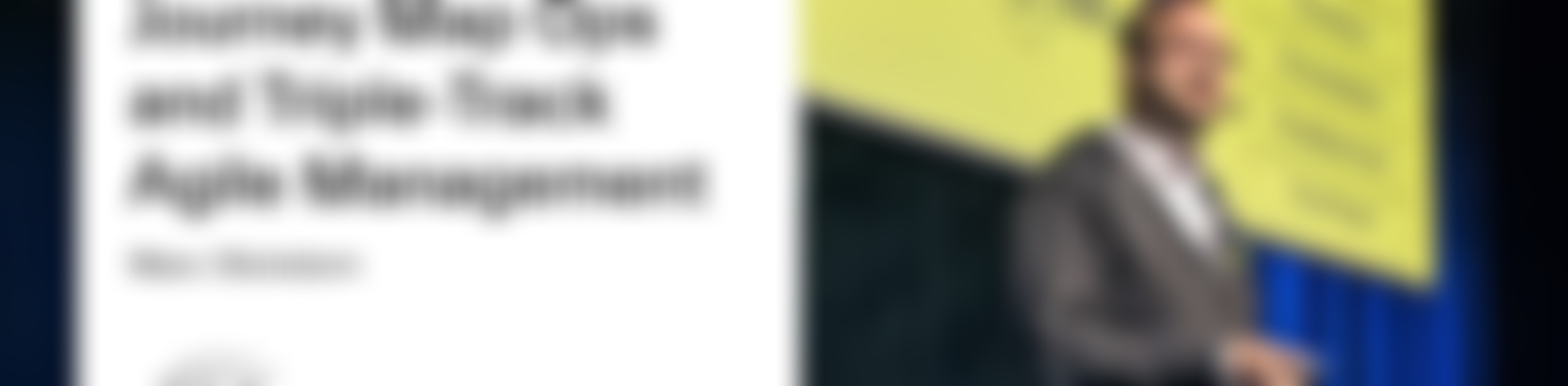 SDN Marc Stickdorn Journey Map Ops and TripleTrack Agile Management